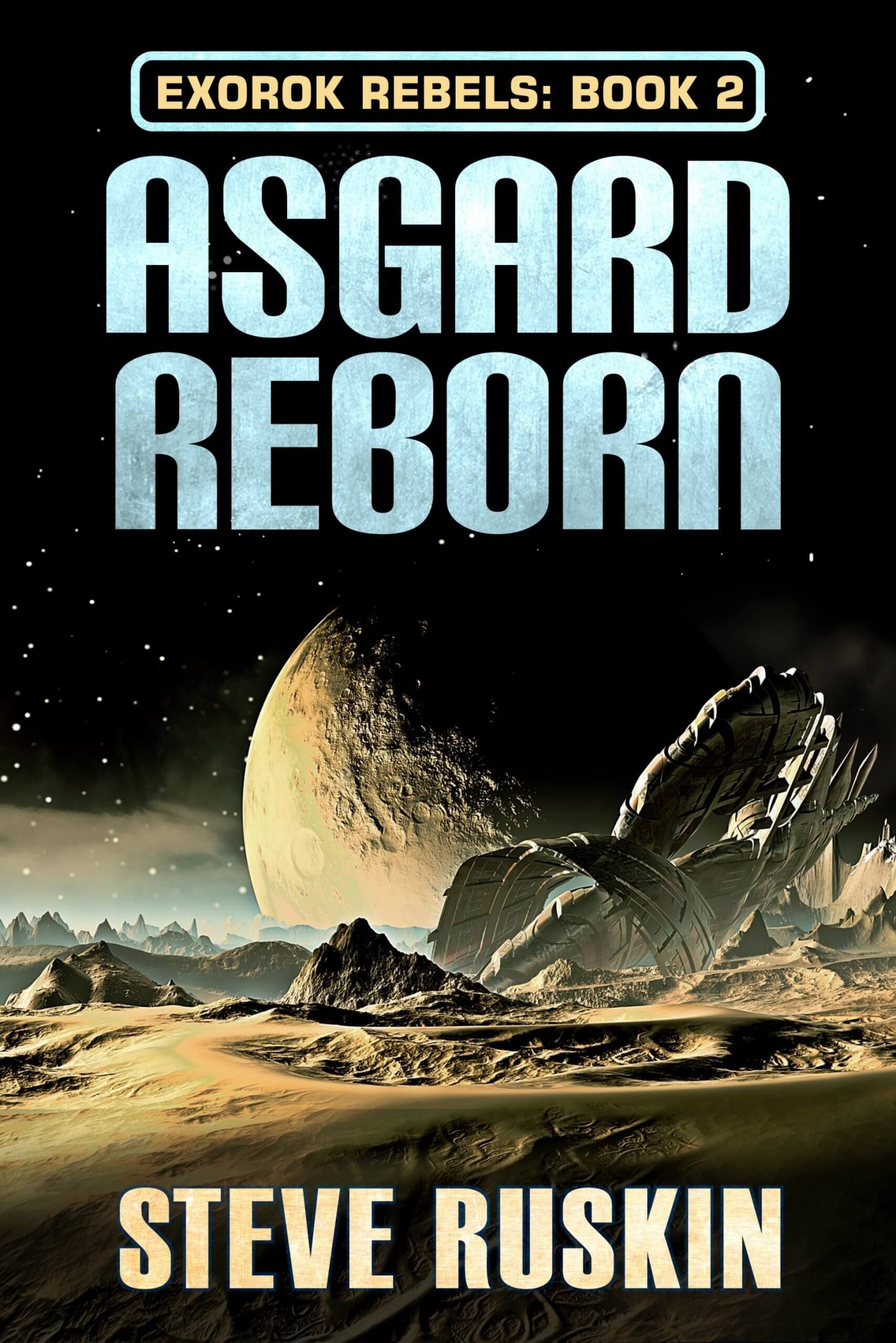 Asgard Reborn cover design by Corvid Design
