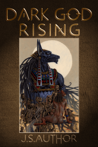 Dark God Rising Book cover design