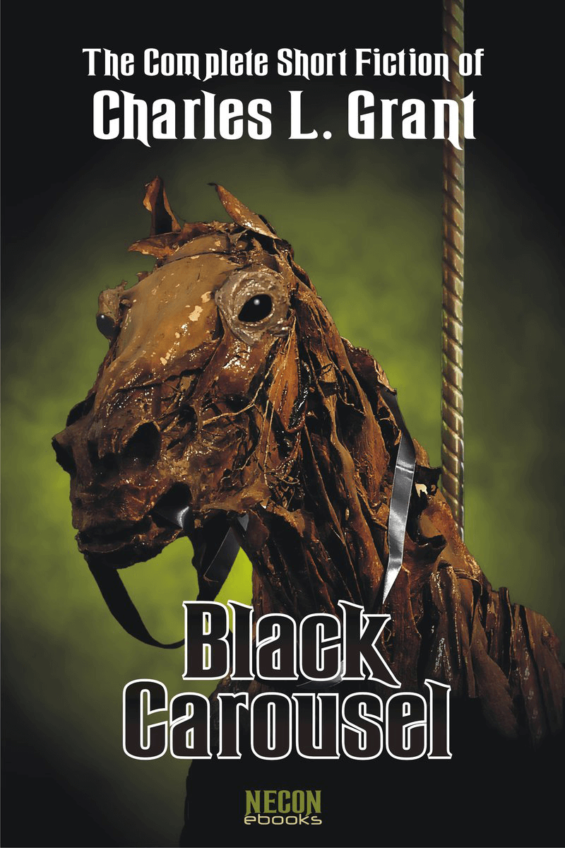 Black Carousel cover design by Corvid Design
