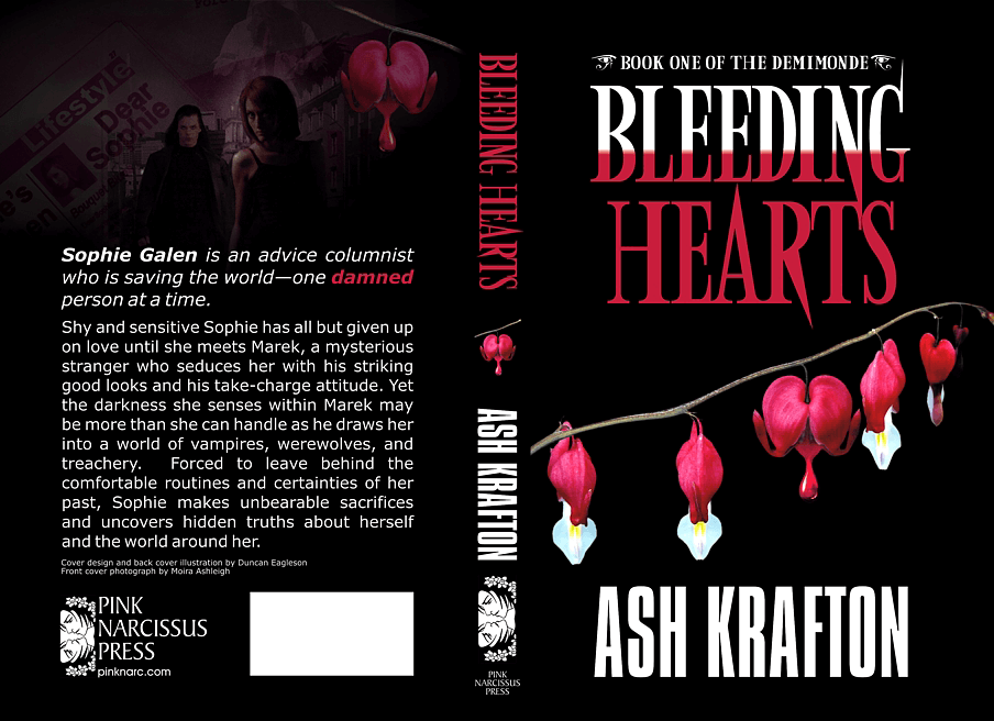 Bleeding Hearts cover design by Corvid Design