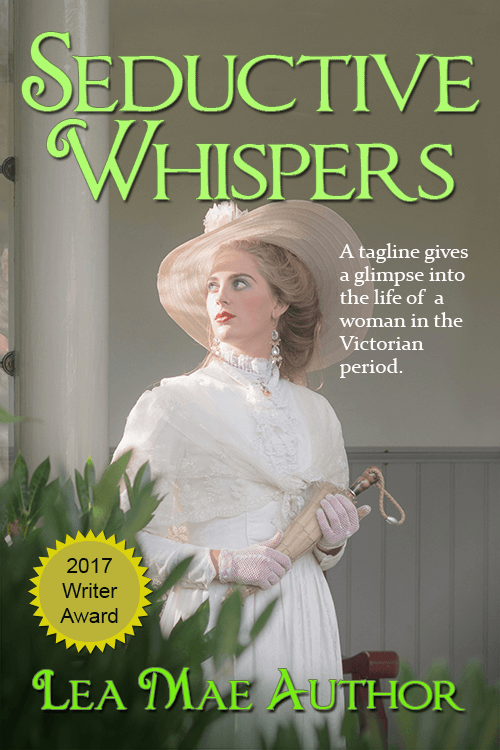 Seductive Whispers Book Cover Design