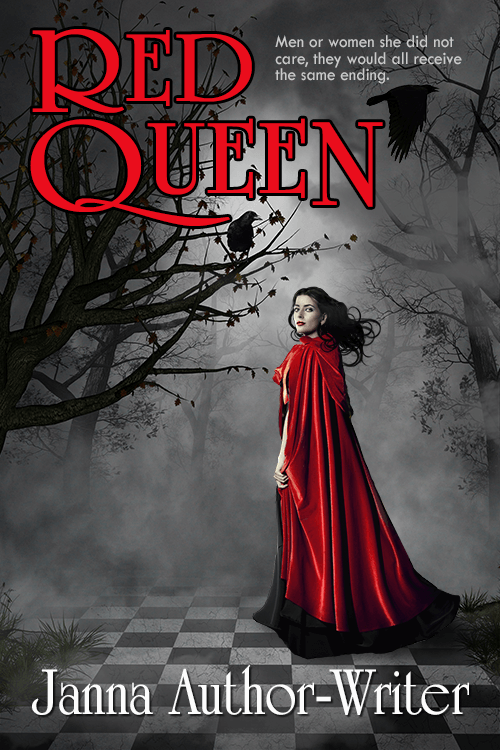 Red Queen Book Cover Design