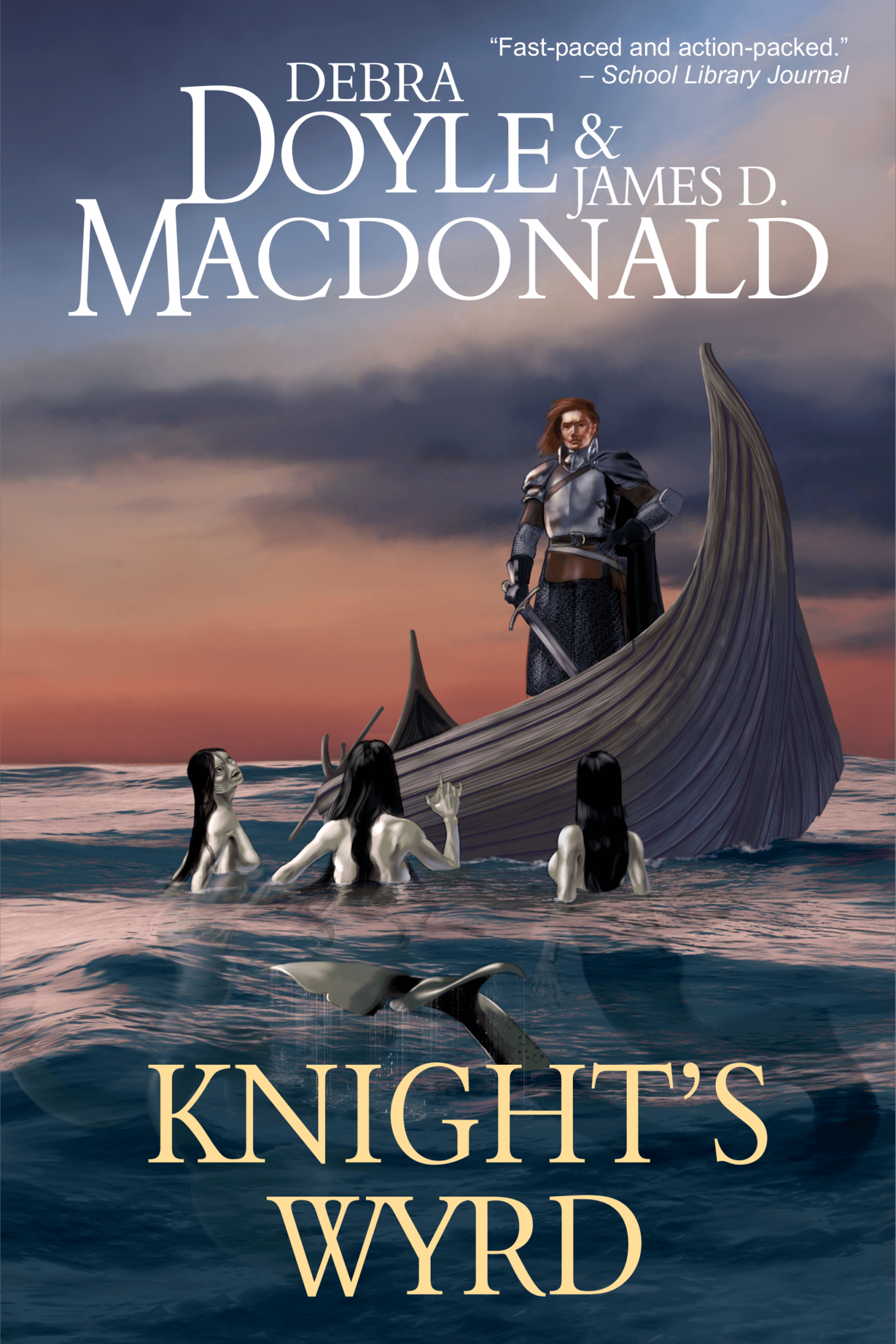 Knights Wyrd cover design by Corvid Design