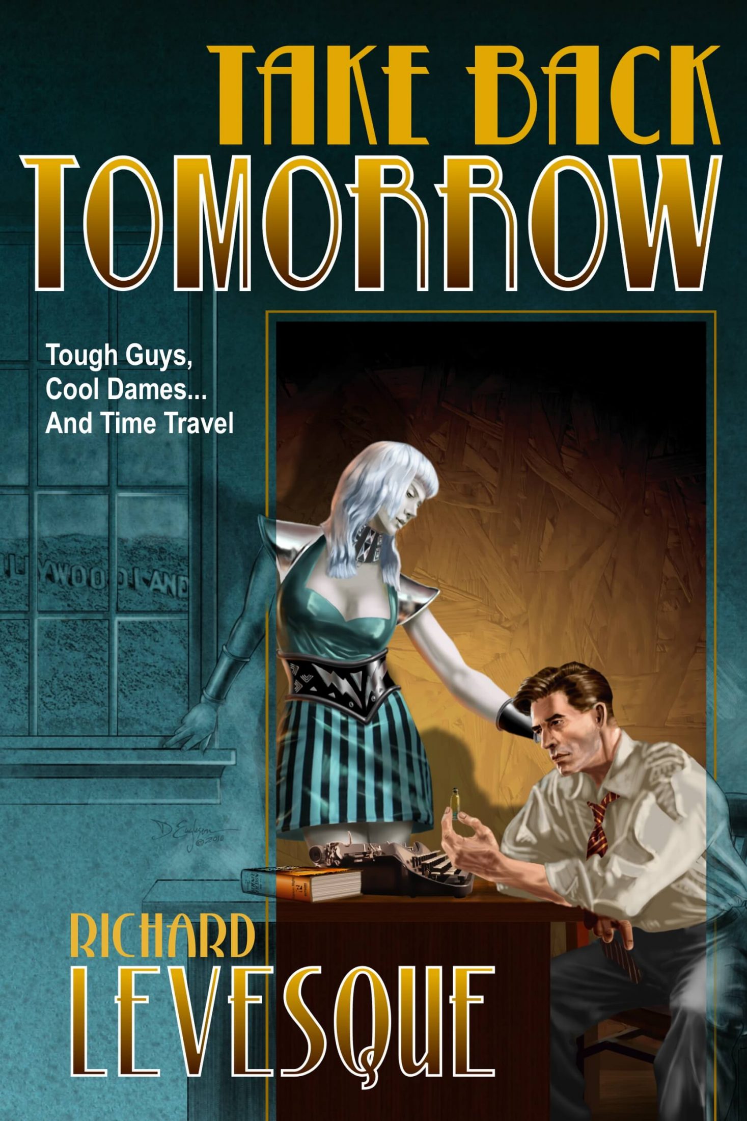 Take Back Tomorrow cover design by Corvid Design