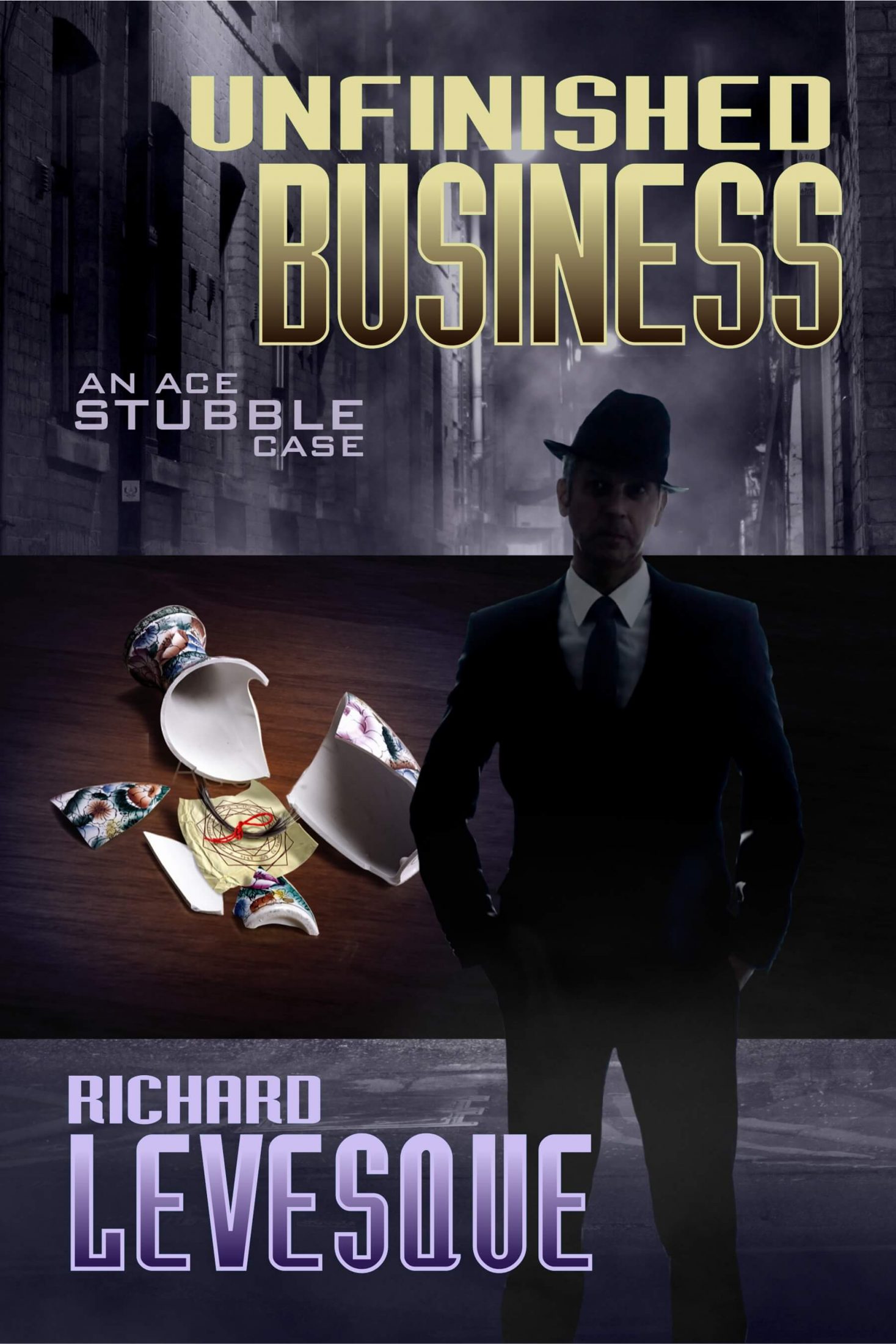 Unfinished Business cover design by Corvid Design