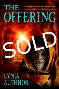 The Offering Book Cover Design Sold